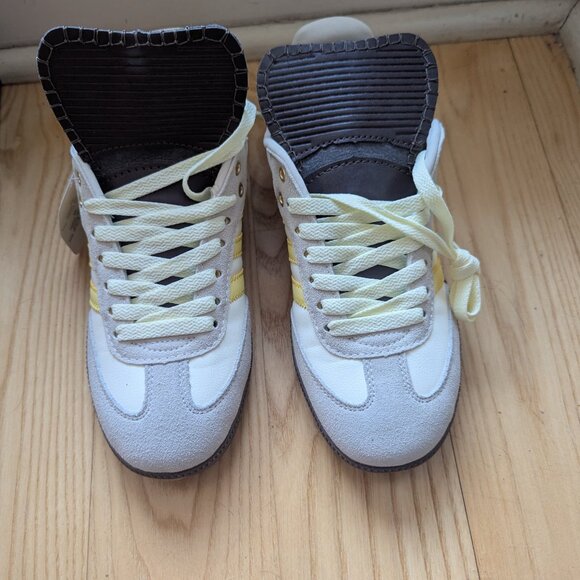 Wales Bonner x Adidas Samba Ecru Tint Yellow Size 7.5 - Picture 6 of 9